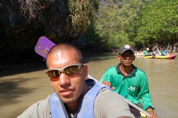 Canoeing in the Mangroves