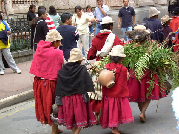 Stadtfest in Cuenca