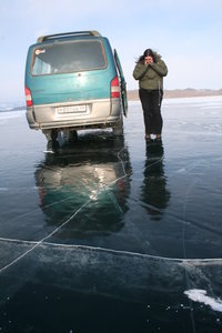 Crossing Lake Baikal