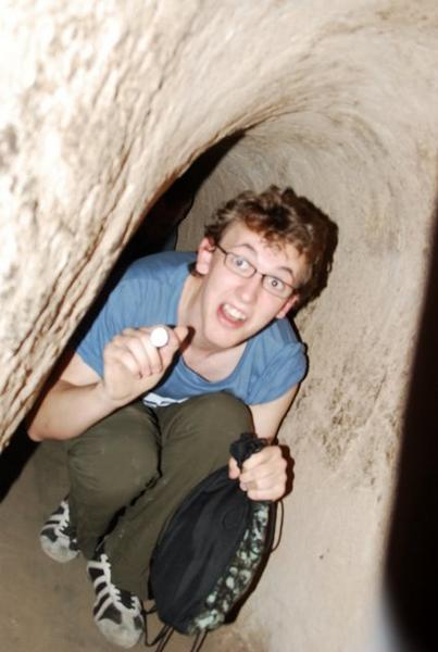 Mikey In the tunnel