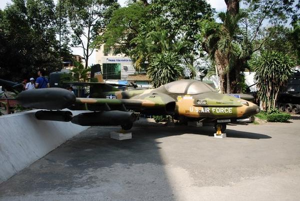 American Plane In Saigon War Museum  