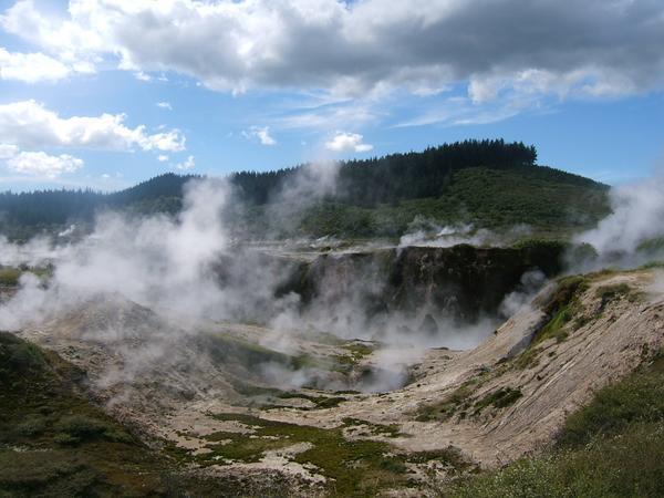 Steaming Craters of the moon