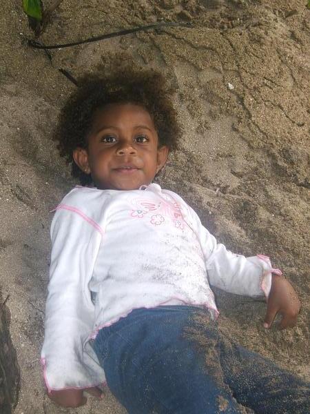Adorable Fijian girl