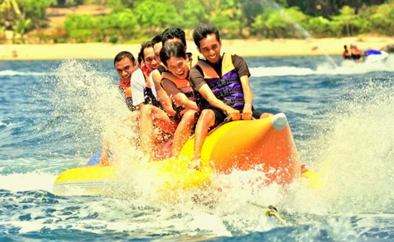 Banana Boat Ride at Gokarna