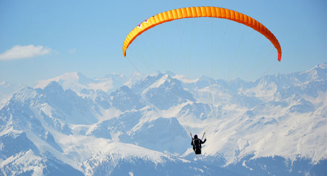 Paragliding in Ladakh