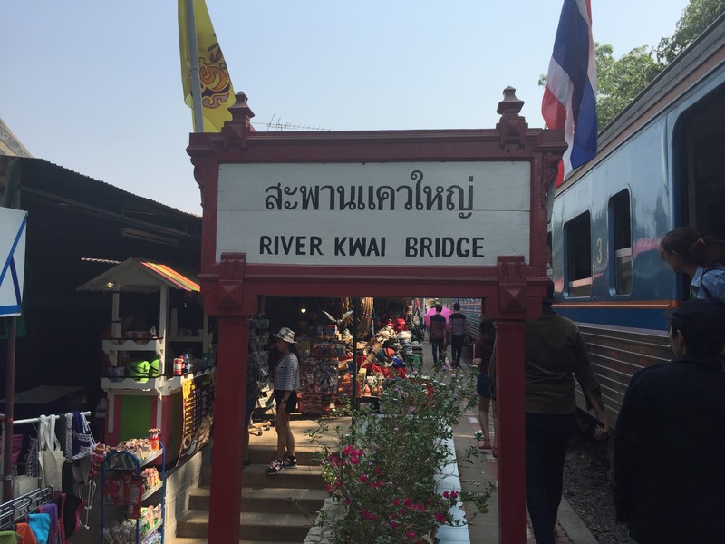Kanchanaburi - River Kwai station