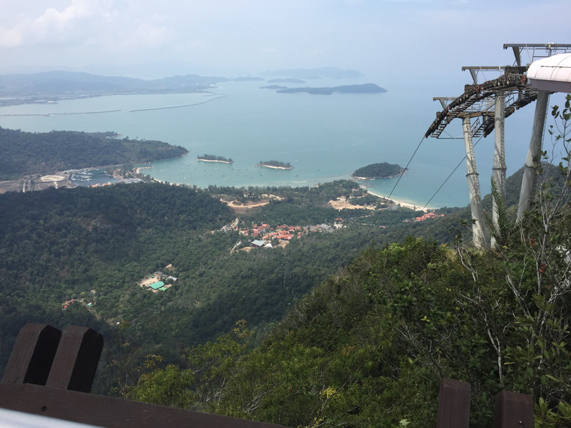 Langkawi - top of cable car