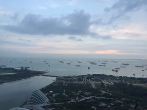 Singapore - view from Marina bay