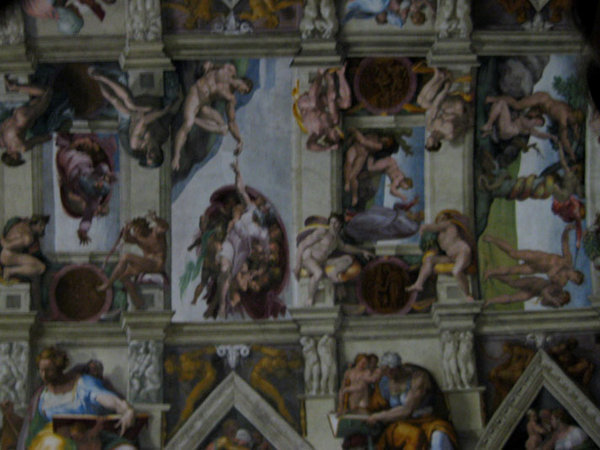 Very Illegal Sistine Chapel picture