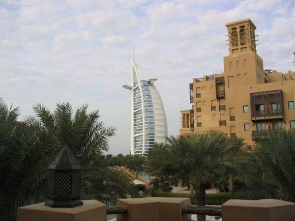 Madinet Jumeirah and the Burj Al Arab
