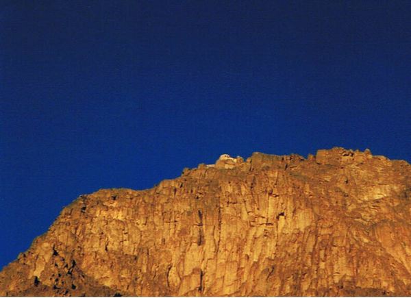 Chapel on top of Mount Sinai