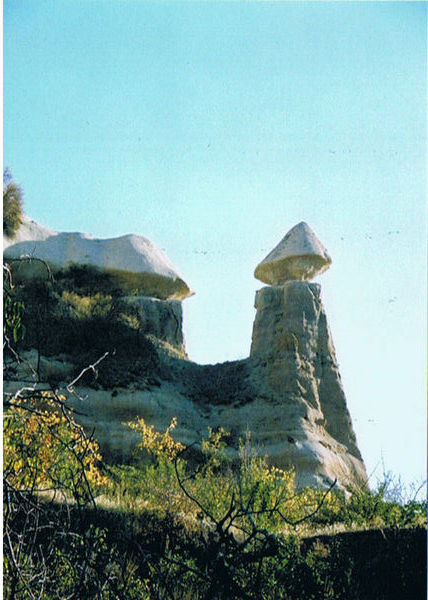 More rock formations, Cappadocia, Turkey