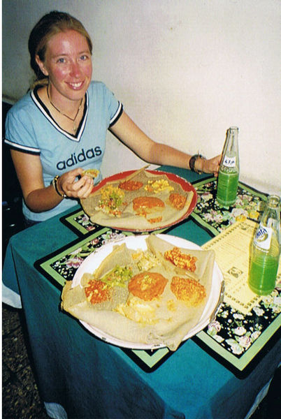 Injera, fasting food