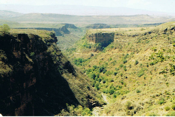Blue Nile gorge