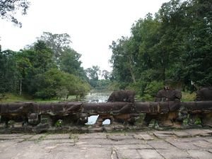 Moat at entrance to Preah Khan