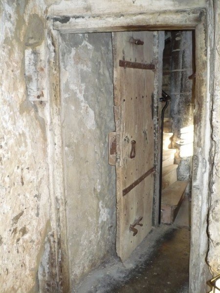 Door in Saxon Tower, Oxford Castle