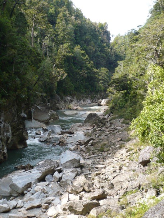Ngakawau river