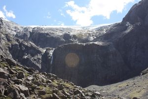 Cliff & Glacier, Homer Tunnel
