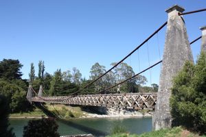 Clifden suspension bridge