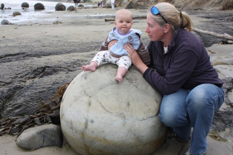 Baby sized boulder