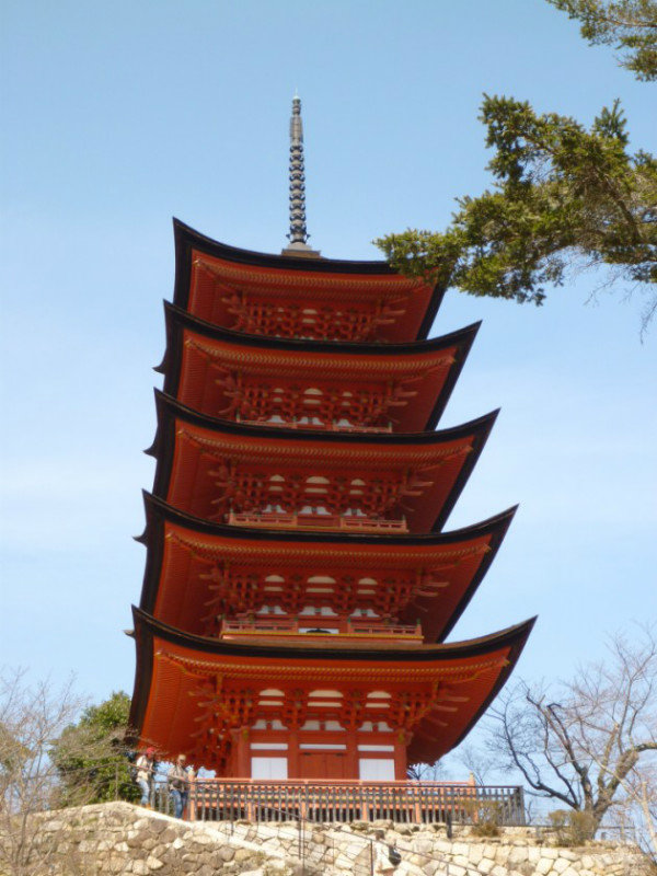Five storied pagoda