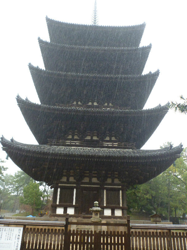 Five storey pagoda