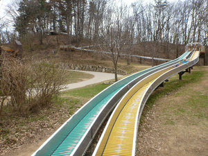 long roller slide