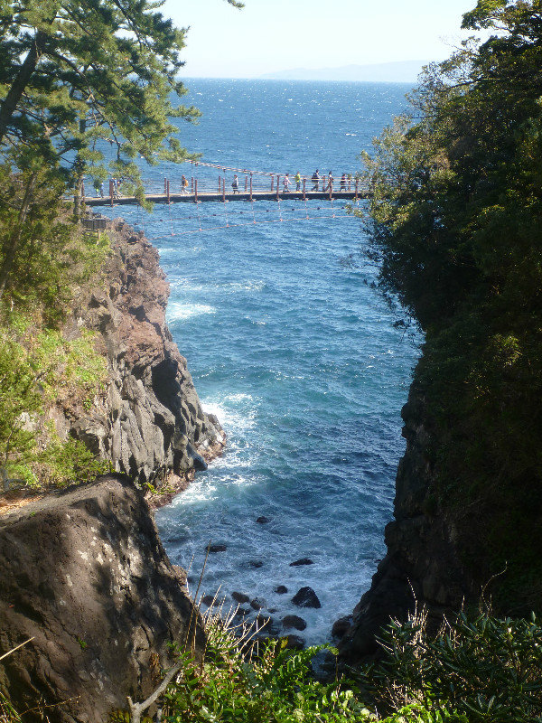 Suspension bridge, Jogasaki Coast