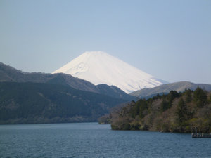 Mt Fuji and Lake Ashi