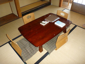 Table in our room