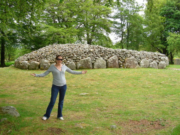 The standing stones at Clava Cairns