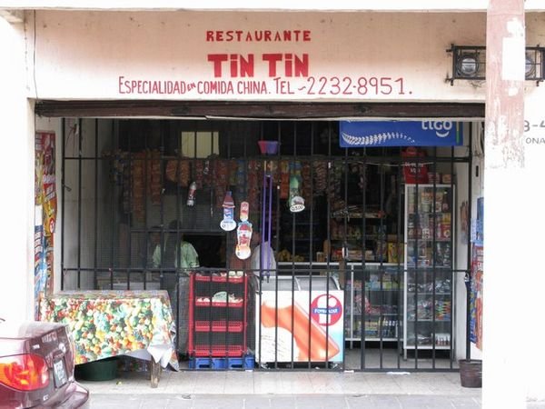 Tintin chez les Chinois au Guatemala