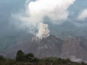 Eruption Of Santiaguito