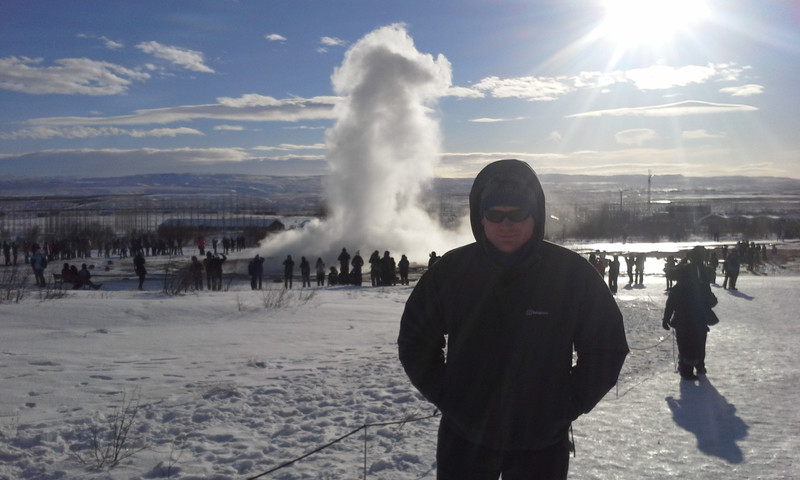 My geyser at The Geysers