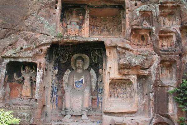 Thousand Buddha Cliffs - Jiajiang