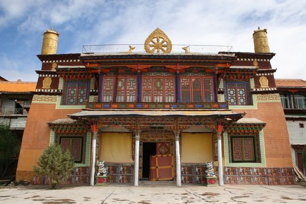 Temple within Ganzi Lamasery