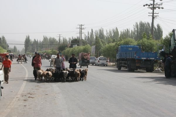 One the way to the Karakoram Highway