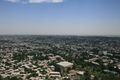 Arial view of Kyrgyzstan's second city, Osh