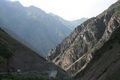 Up to the top and all the way down - pass between Osh and Bishkek 