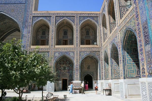 Court Yard inside the Registan