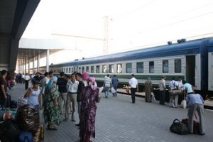 The Moscow bound train