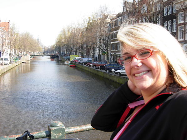 Me in front of a canal.