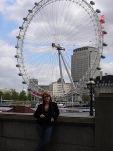 Infront of the London Eye in Westminster