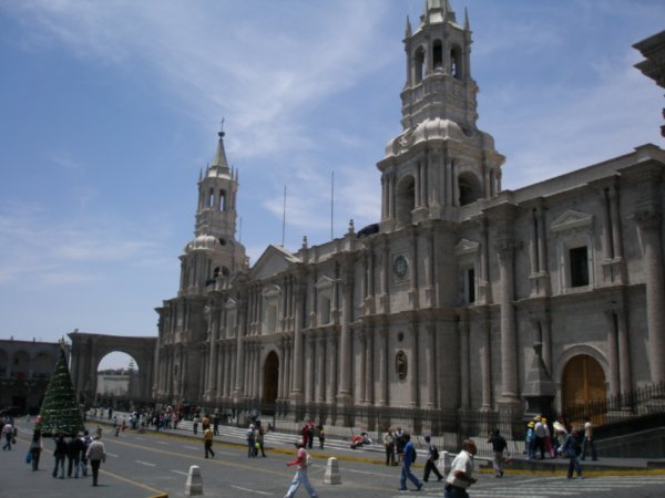 cathedral arequipa