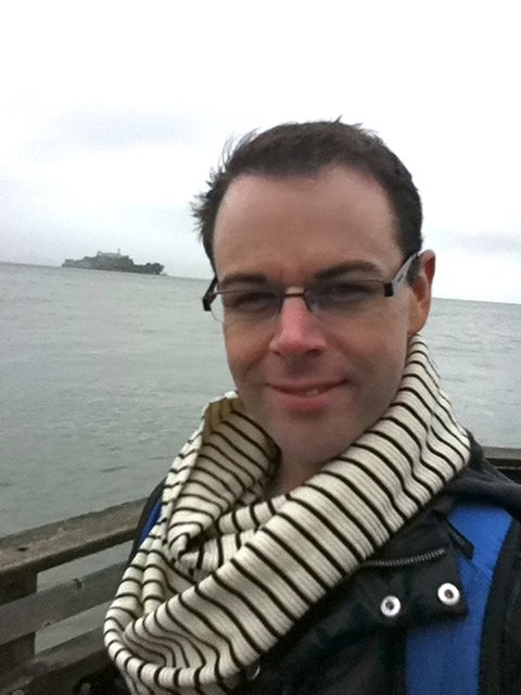 Me and Alcatraz in the background