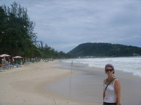 Larry on Phuket beach !