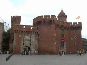 A castle in Perpignan