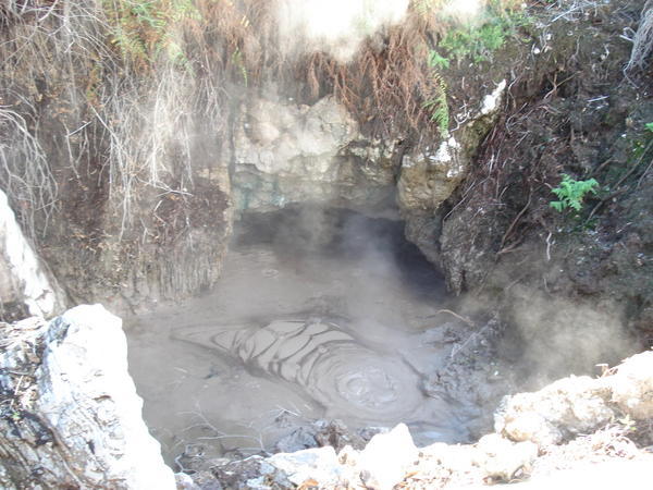 Mud pools