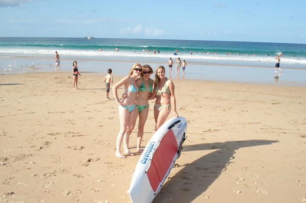 Surfer Chicks at Manly Beach