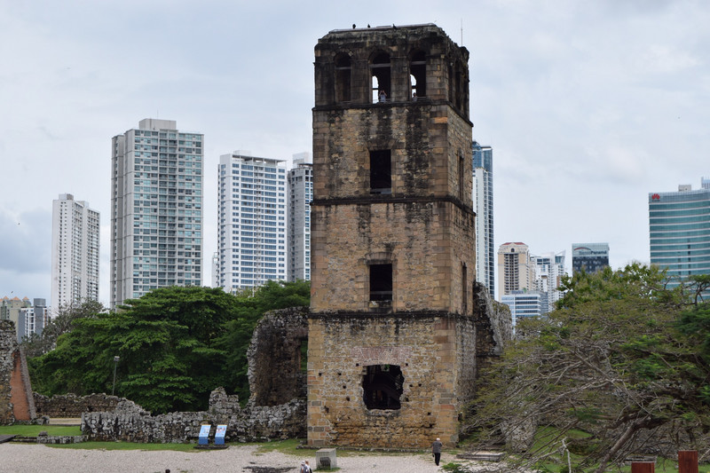 Panama Viejo-Cathedral tower
